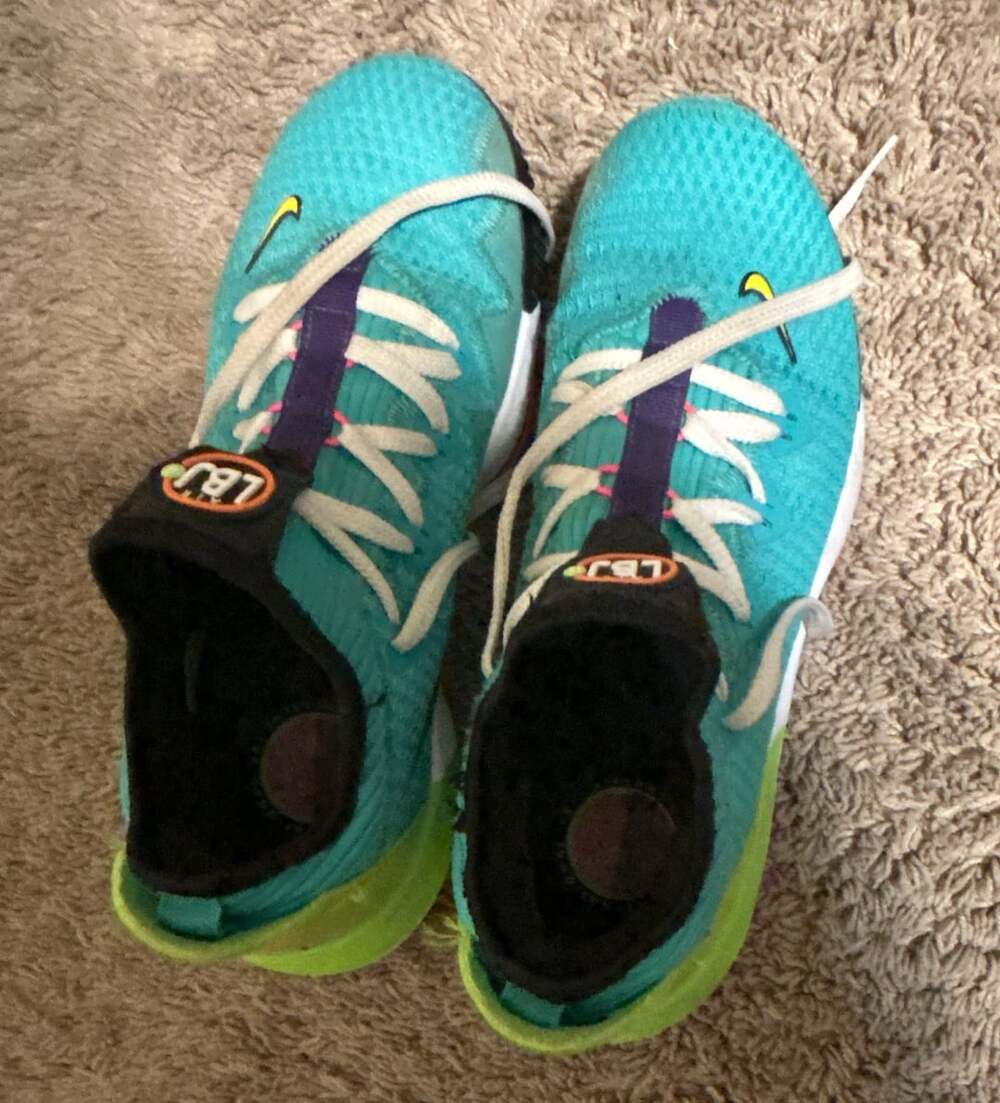 Nike LeBron XVI 16 Low Air Max Trainer 2 Hyper Jade Green CI2668-301